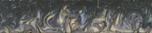 1 1/2" x 1 1/2" x 6" Game Call (1 pc) Starry Night Acrylester #137