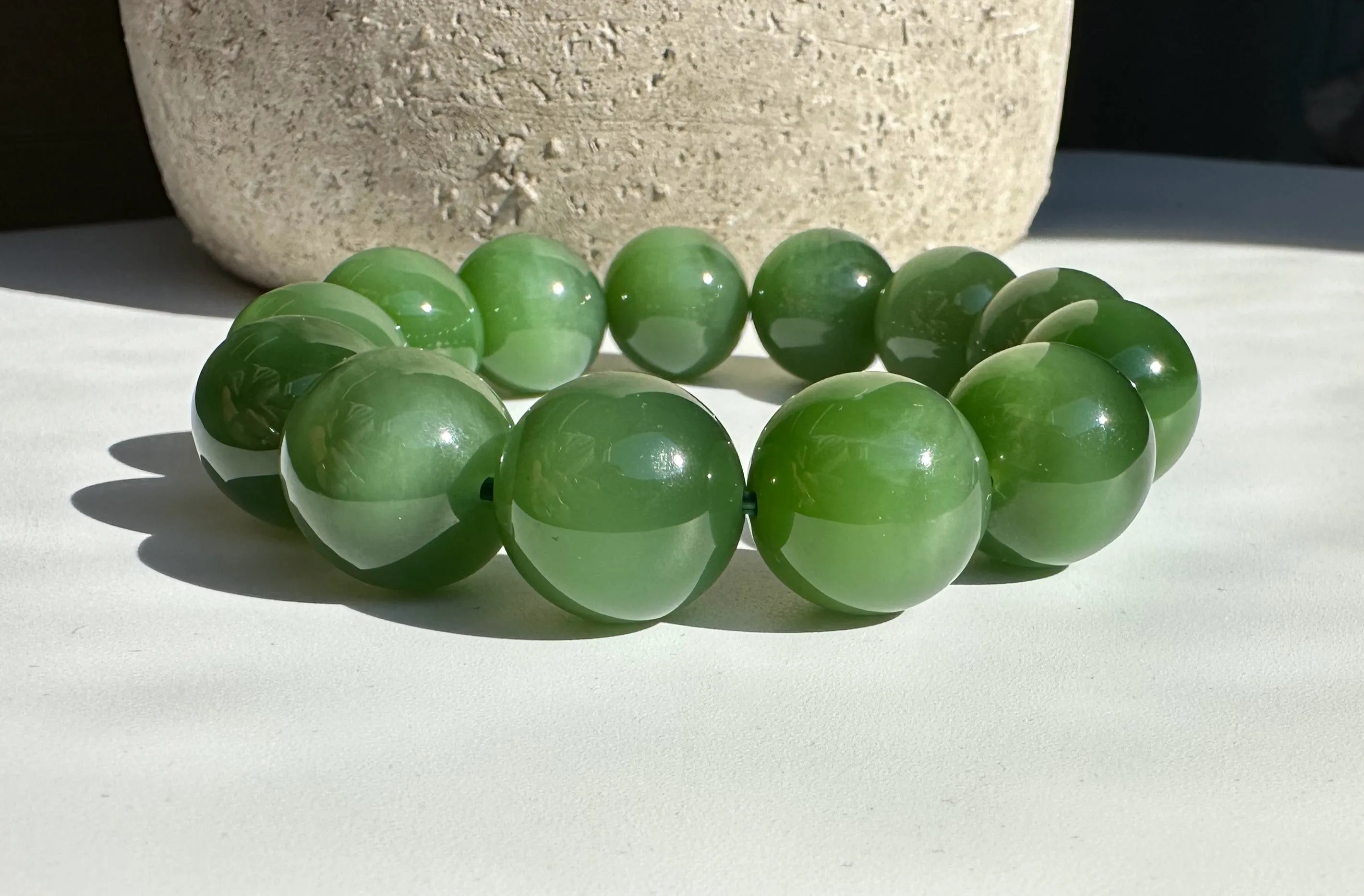 16mm Chatoyant Bead Bracelet, AA Quality*