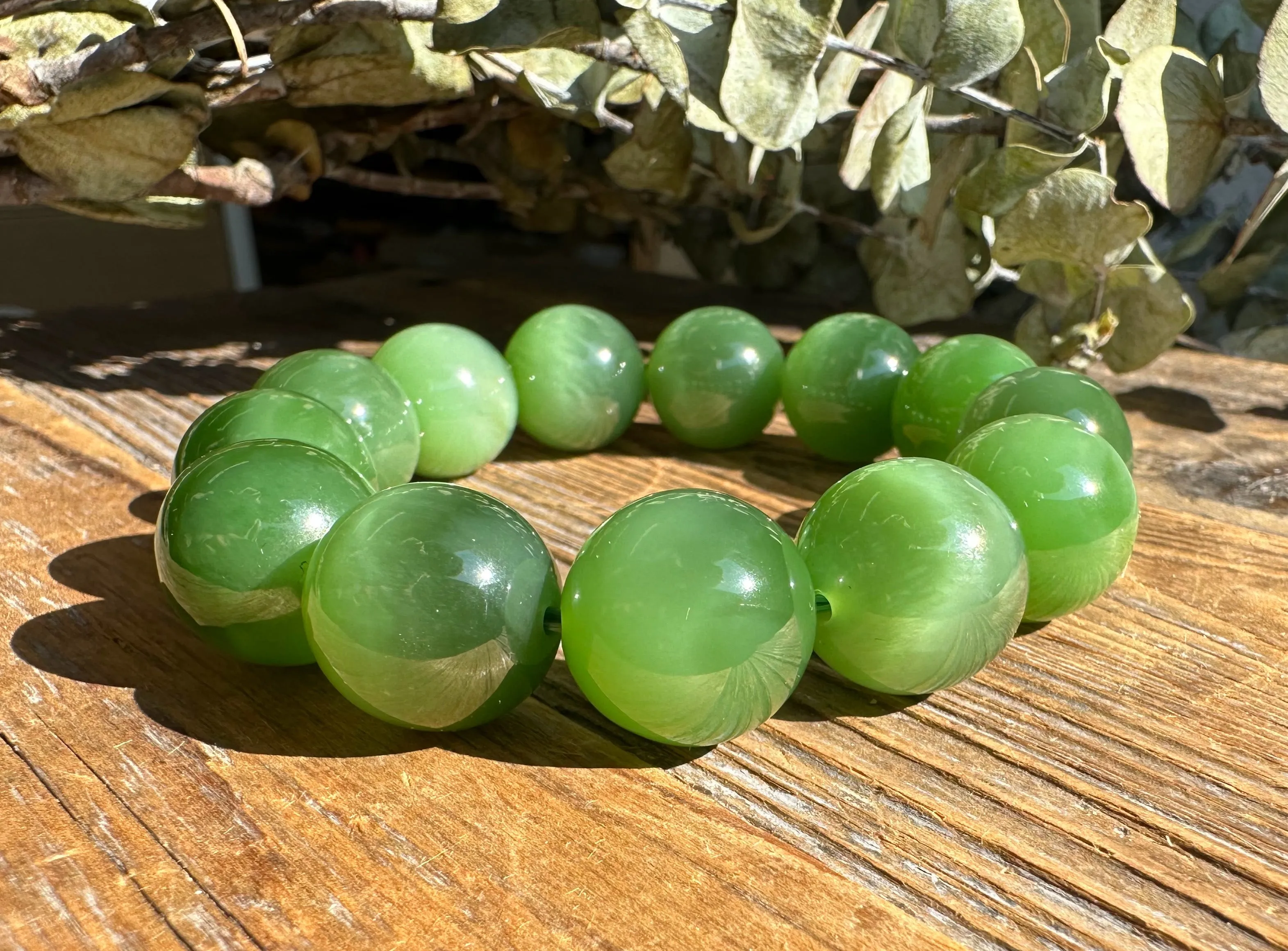 16mm Chatoyant Bead Bracelet, AA Quality*