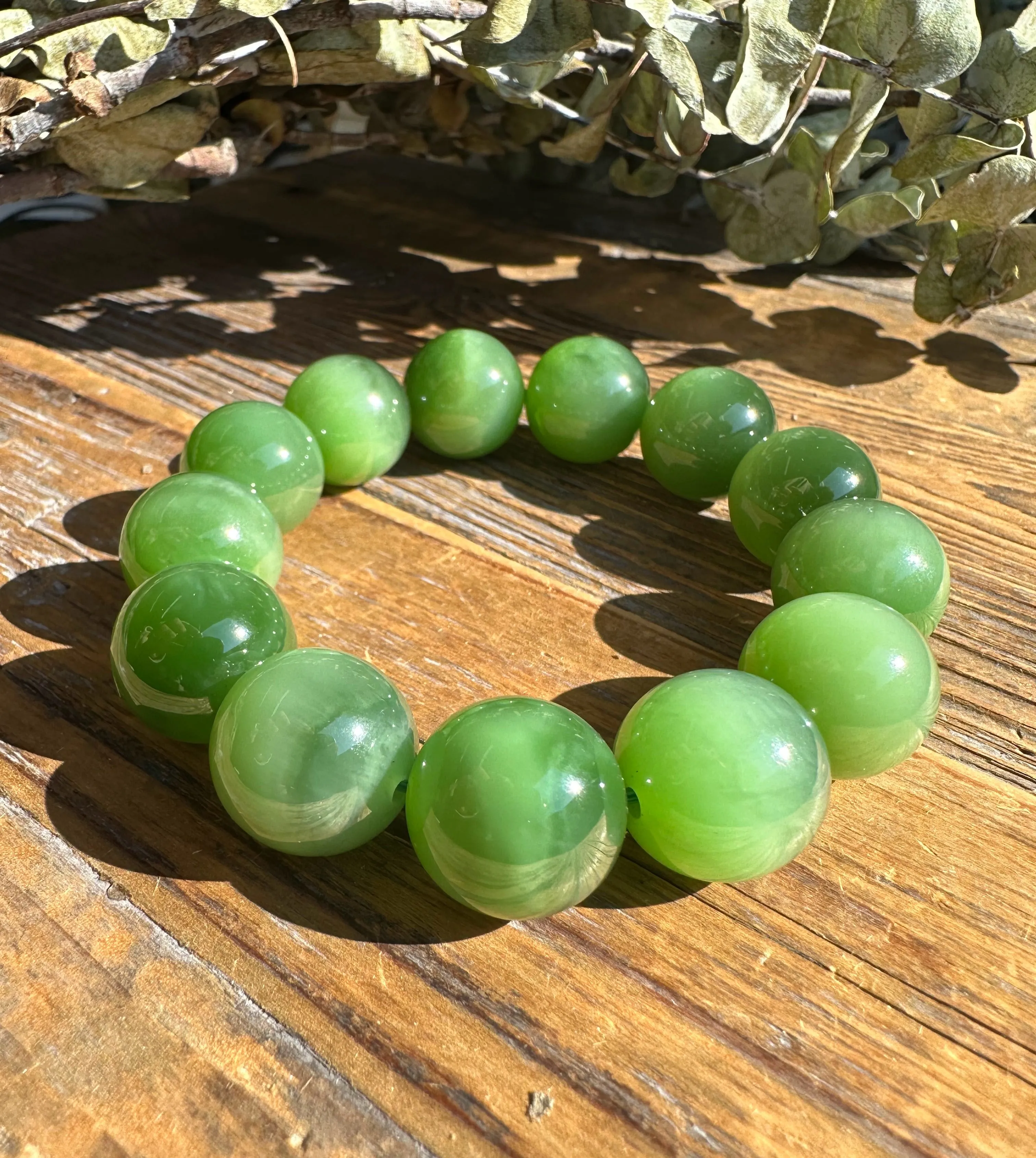 16mm Chatoyant Bead Bracelet, AA Quality*