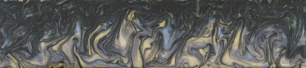 1" x 1 1/2" x 5" Knife Blank Starry Night Acrylester #137
