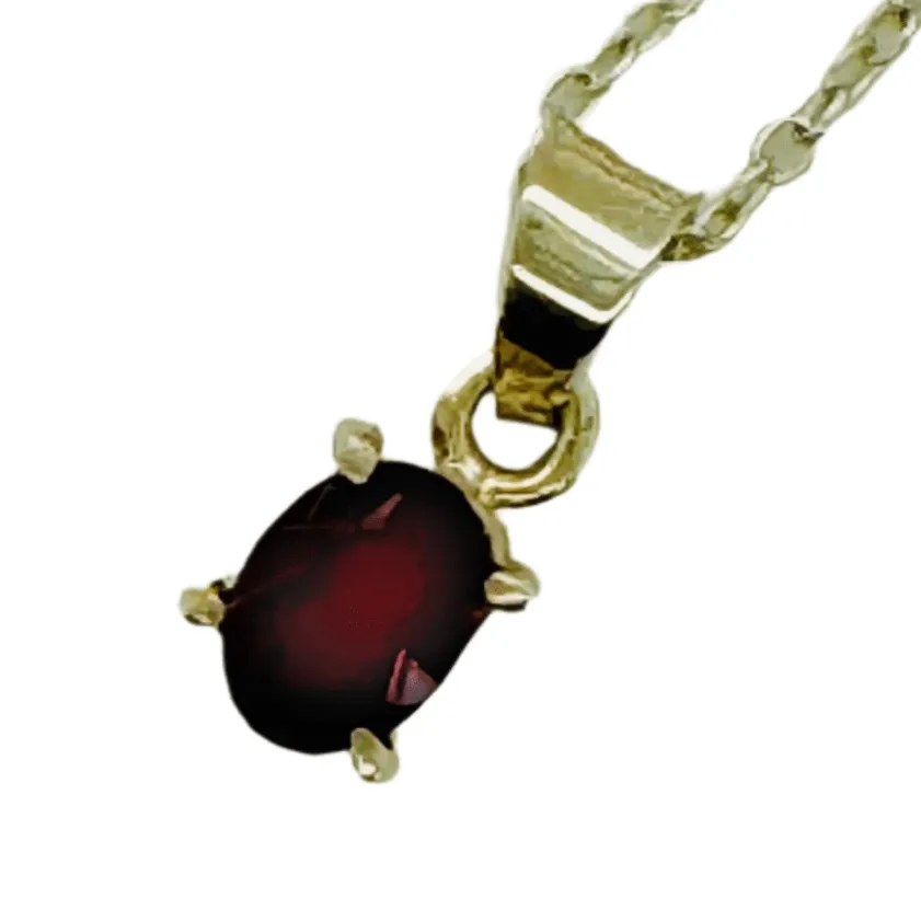 Bijou Garnet Pendant