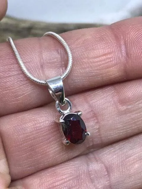 Bijou Garnet Pendant