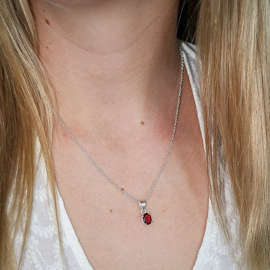 Bijou Garnet Pendant