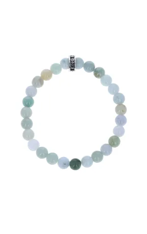 Burma Jade Bracelet with Logo Ring