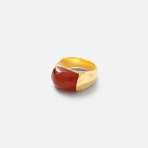 Carnelian Chunky Ring
