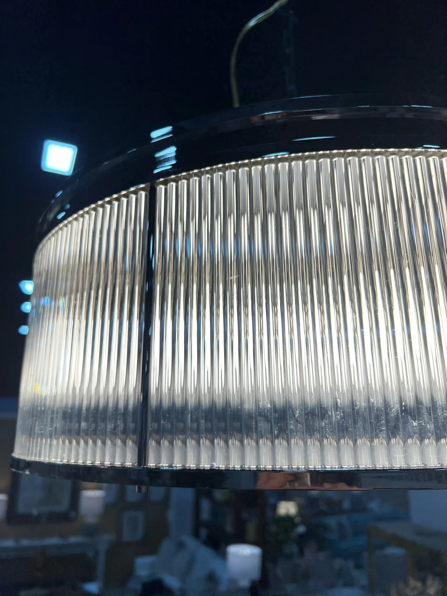CHANDELIER FLUSH MOUNT DRUM