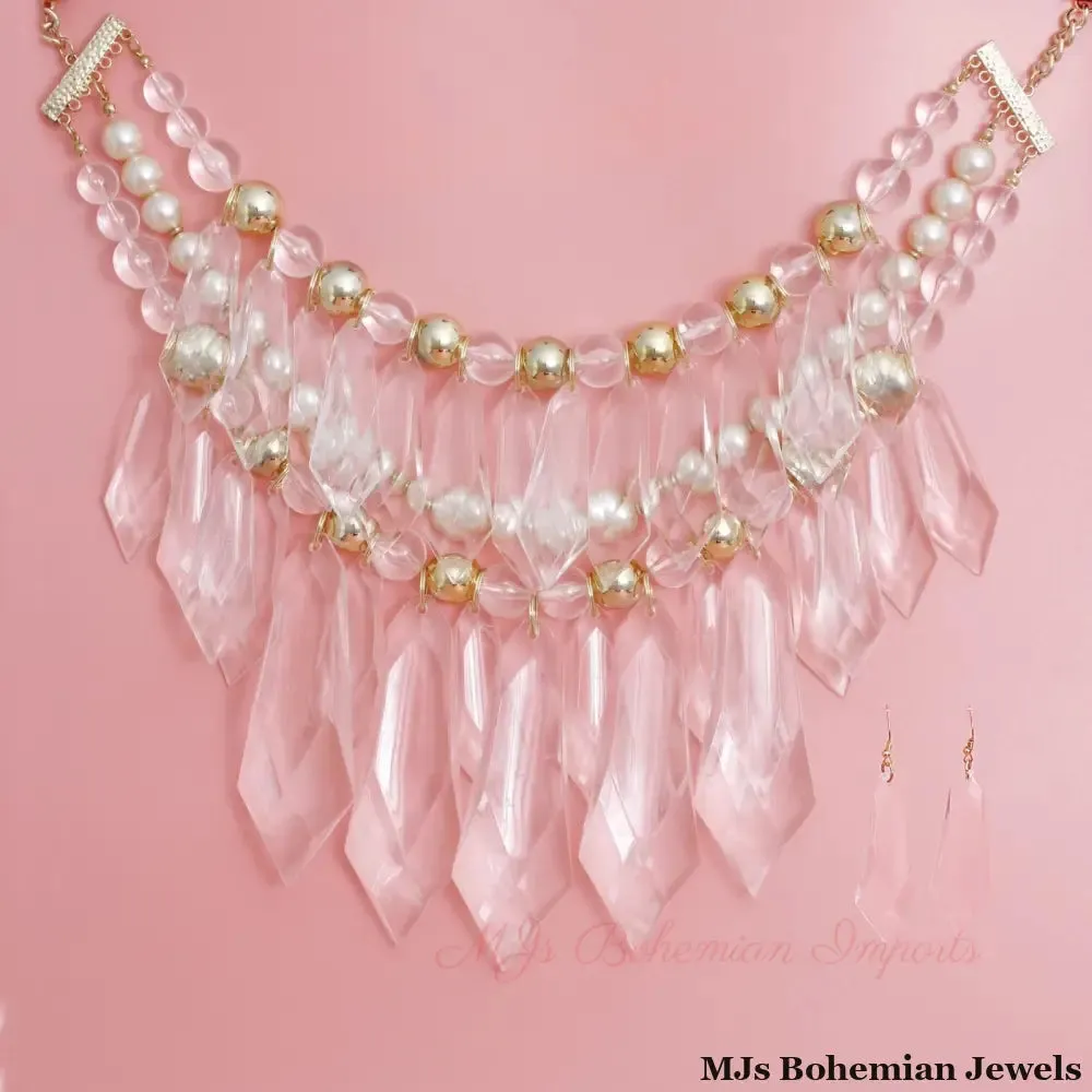 Chandelier Icicle Bead Ensemble
