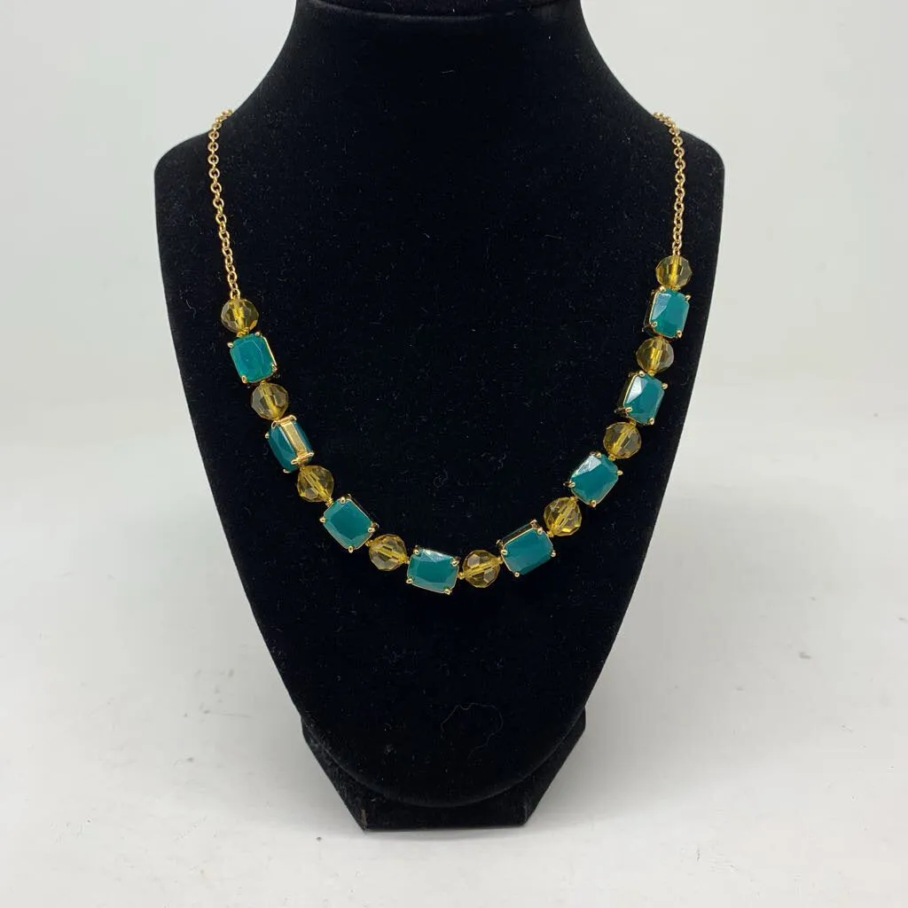 Kate Spade Necklace Emerald/Gold