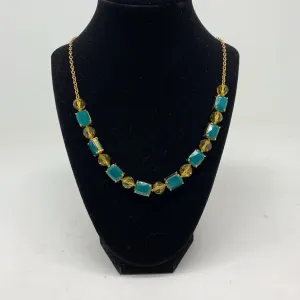 Kate Spade Necklace Emerald/Gold