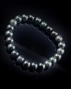 Medium Full Beaded Black Bracelet