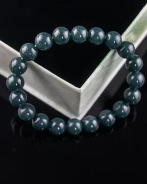 Medium Full Beaded Dark Bluewater Bracelet