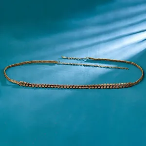 Sukkhi Splendid Golden Gold Plated Pearl Kamarband for Women