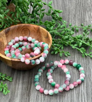 White Peach Jade Bracelet